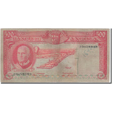 Banknote, Angola, 500 Escudos, 1970-06-10, KM:97, VG(8-10)