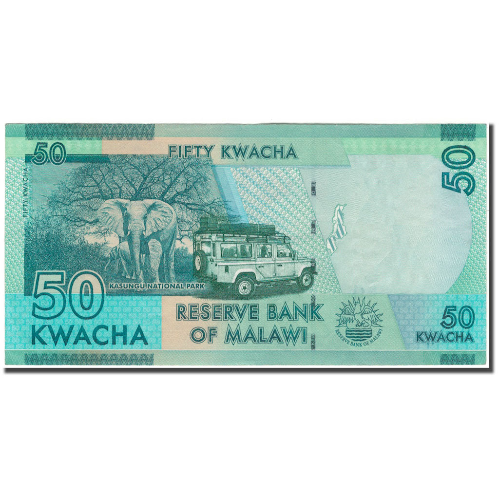 Banknote, Malawi, 50 Kwacha, 2016-01-01, KM:64c, AU(55-58)