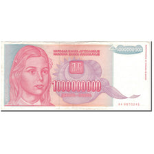 Banknote, Yugoslavia, 1,000,000,000 Dinara, 1993, KM:126, EF(40-45)