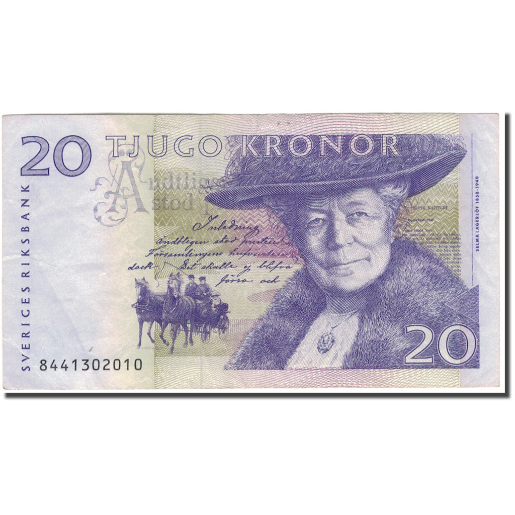 Banknote, Sweden, 20 Kronor, KM:63c, EF(40-45)