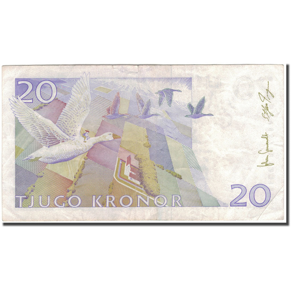 Banknote, Sweden, 20 Kronor, KM:63c, EF(40-45)