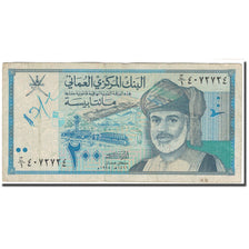 Banknote, Oman, 200 Baisa, KM:32, VG(8-10)