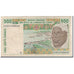 Banknote, West African States, 500 Francs, KM:110Al, F(12-15)