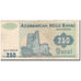 Banknot, Azerbejdżan, 250 Manat, KM:13b, VF(20-25)