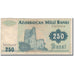 Banknote, Azerbaijan, 250 Manat, KM:13a, F(12-15)
