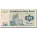 Banknote, Azerbaijan, 250 Manat, KM:13a, F(12-15)