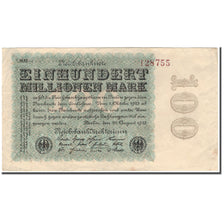Banknote, Germany, 100 Millionen Mark, 1923, KM:107d, AU(50-53)