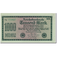 Nota, Alemanha, 1000 Mark, 1922, KM:76h, UNC(63)