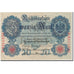 Nota, Alemanha, 20 Mark, 1914, KM:46b, EF(40-45)