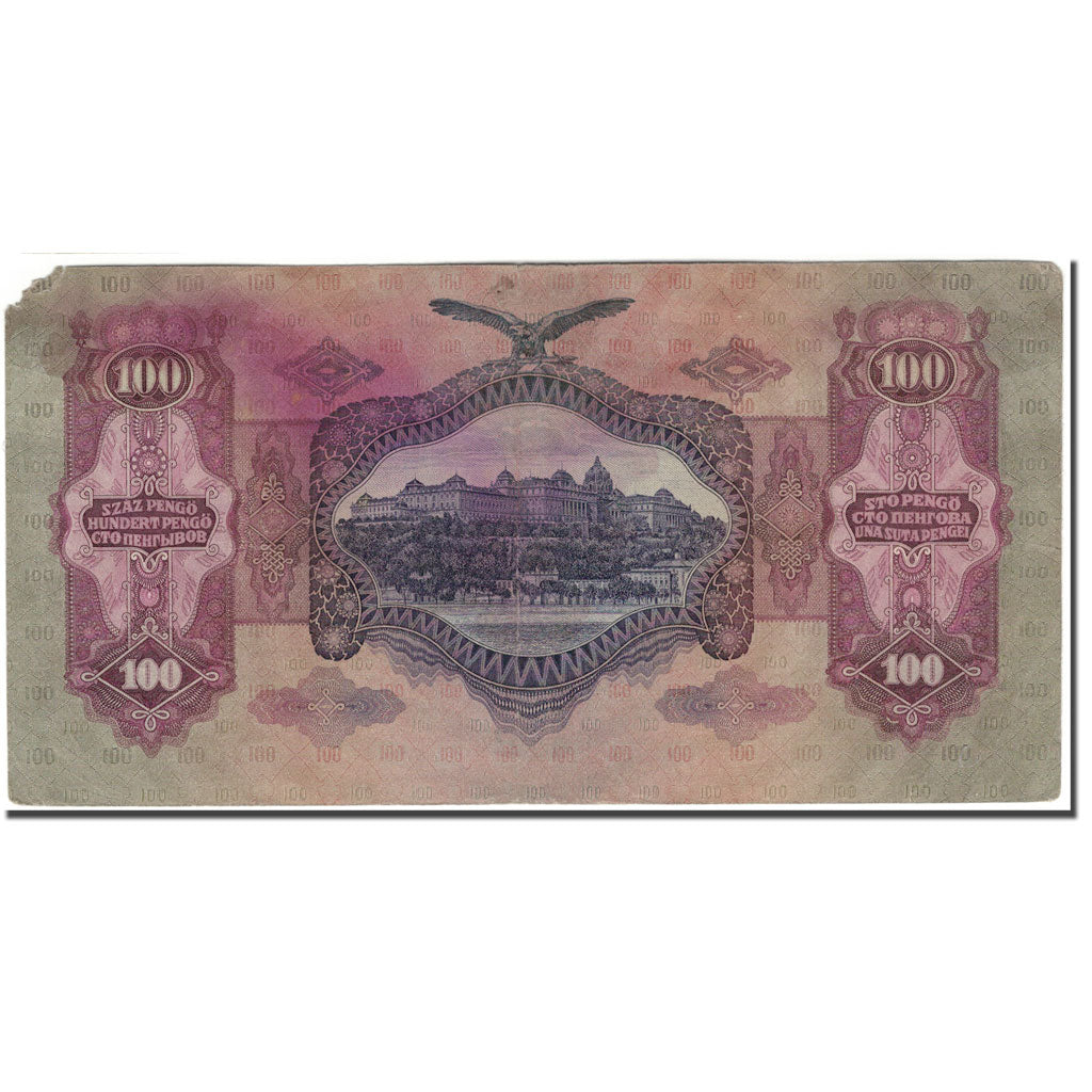 Billete, 100 Pengö, Hungría, 1930-07-01, KM:98, RC