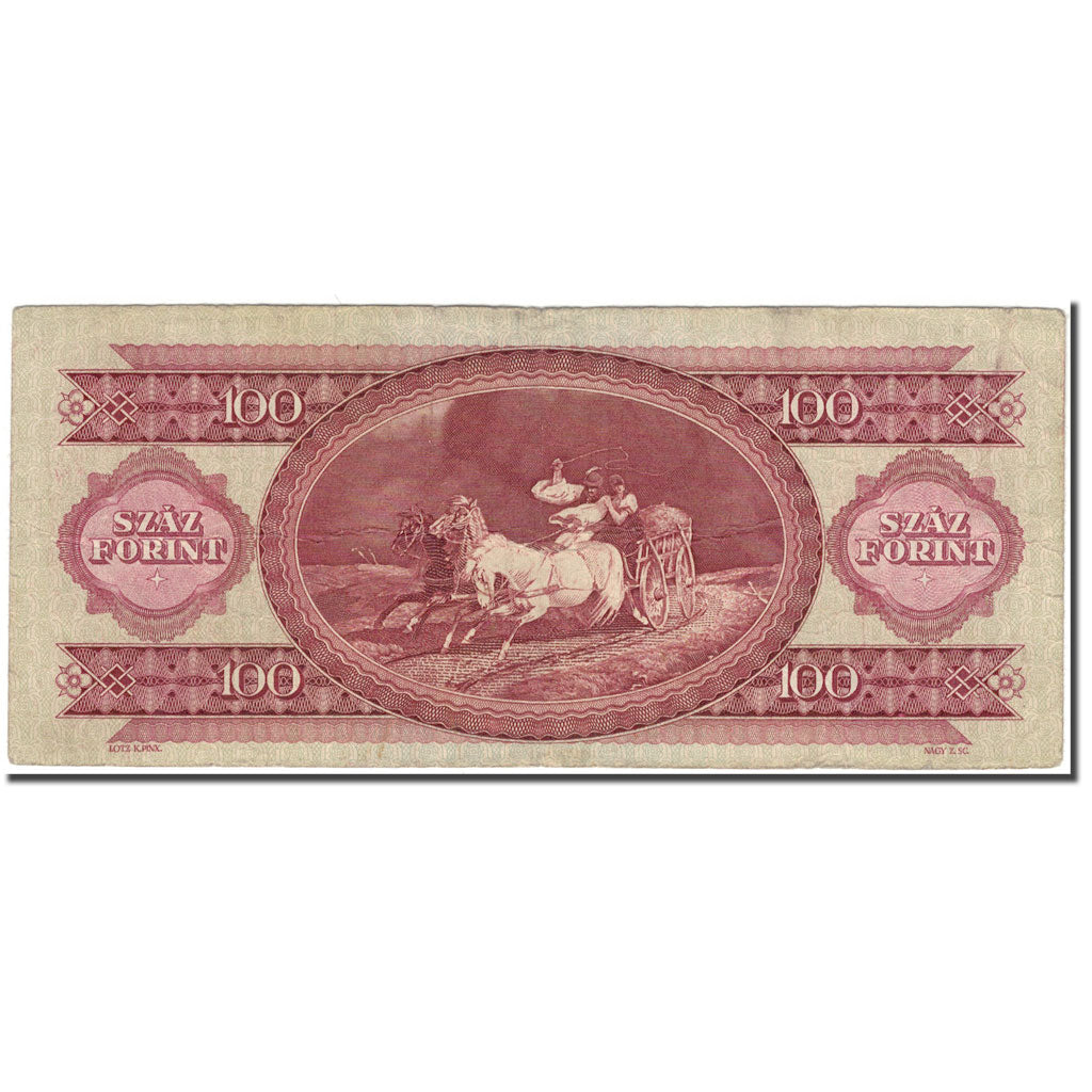 Banknot, Węgry, 100 Forint, 1984-10-30, KM:171g, VG(8-10)
