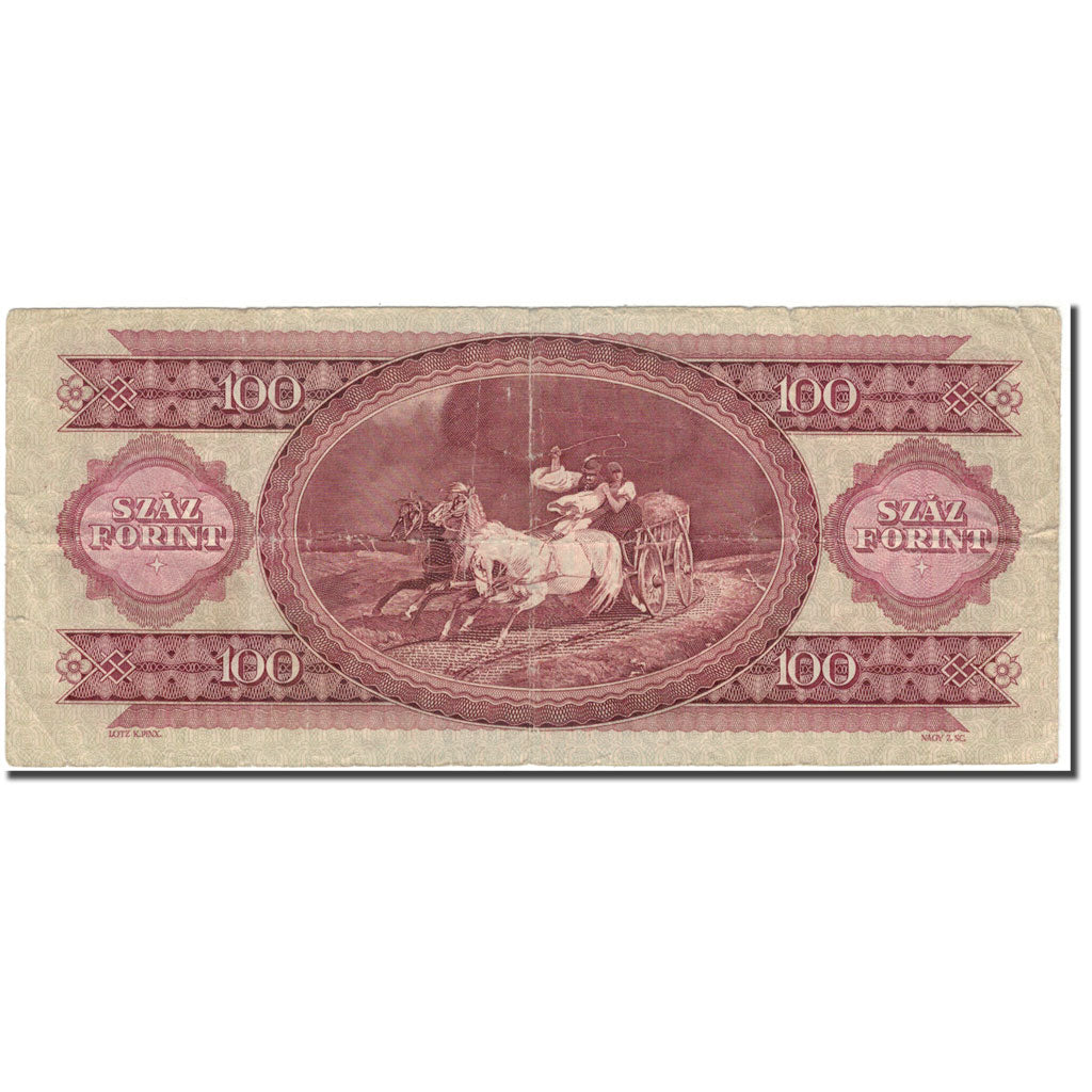Geldschein, Ungarn, 100 Forint, 1980-09-30, KM:171f, SGE