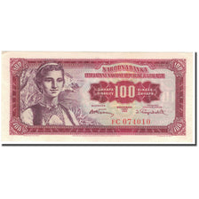 Banknote, Yugoslavia, 100 Dinara, 1955, KM:69, AU(55-58)
