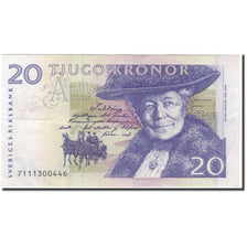Billete, 20 Kronor, Suecia, KM:63a, MBC
