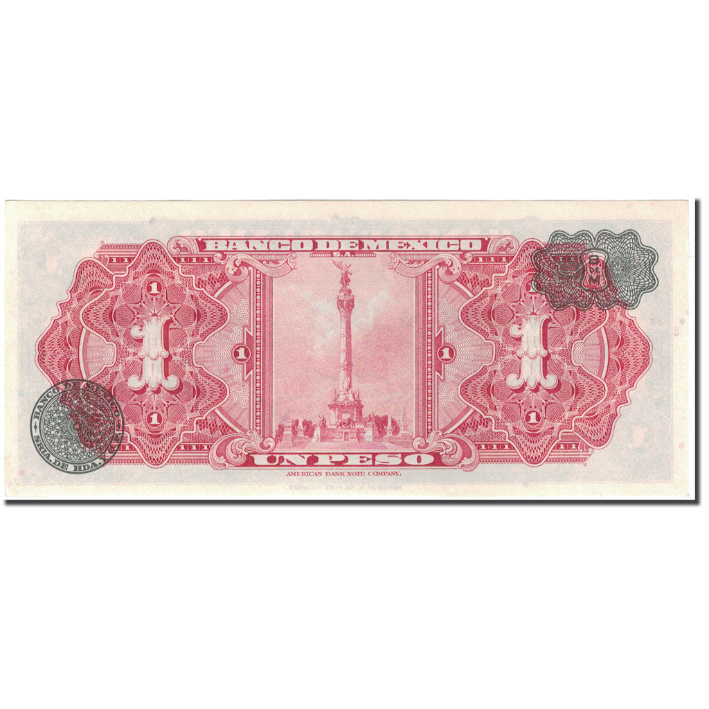 Banknote, Mexico, 1 Peso, 1970-07-22, KM:59l, UNC(65-70)
