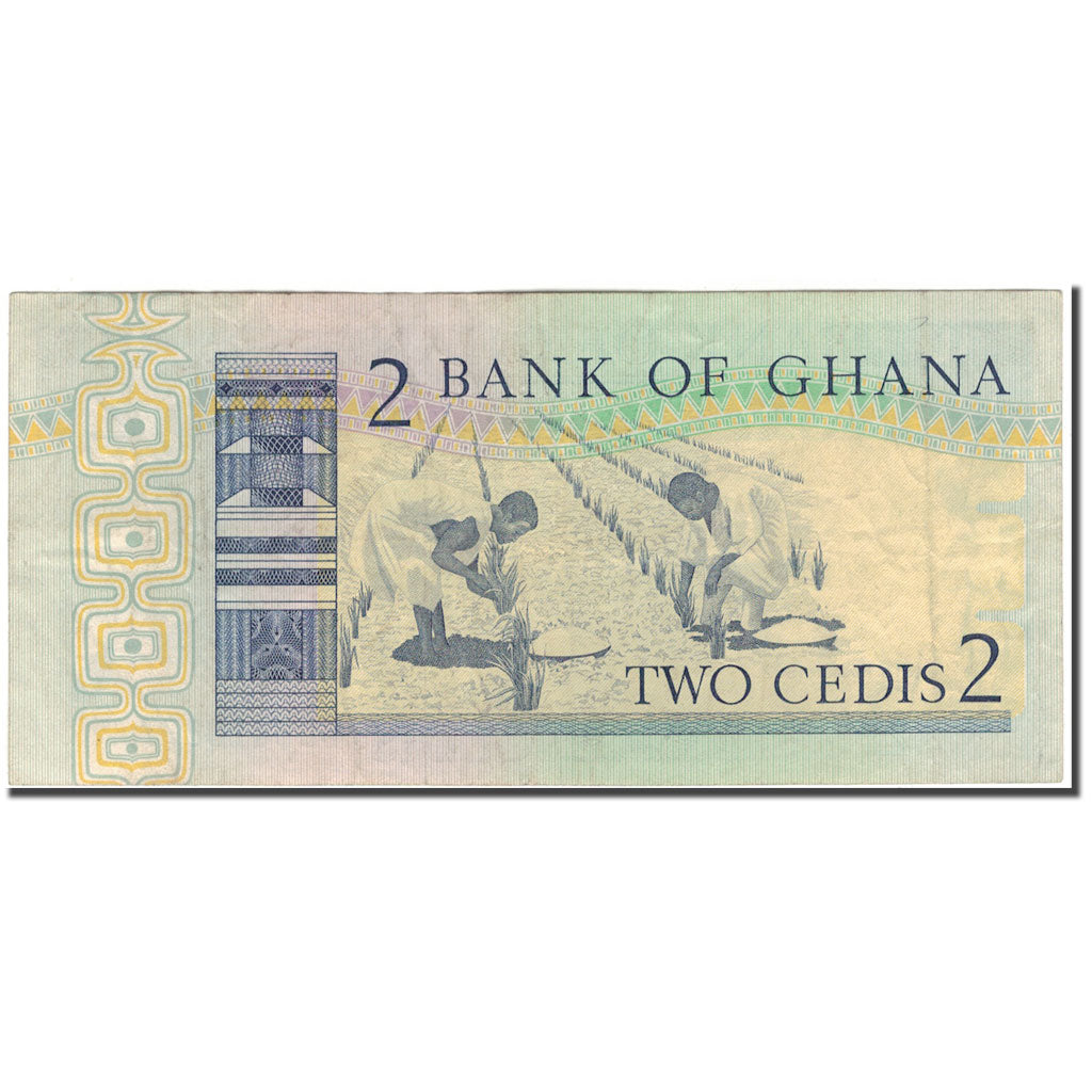 Banknote, Ghana, 2 Cedis, 1982-03-06, KM:18d, EF(40-45)