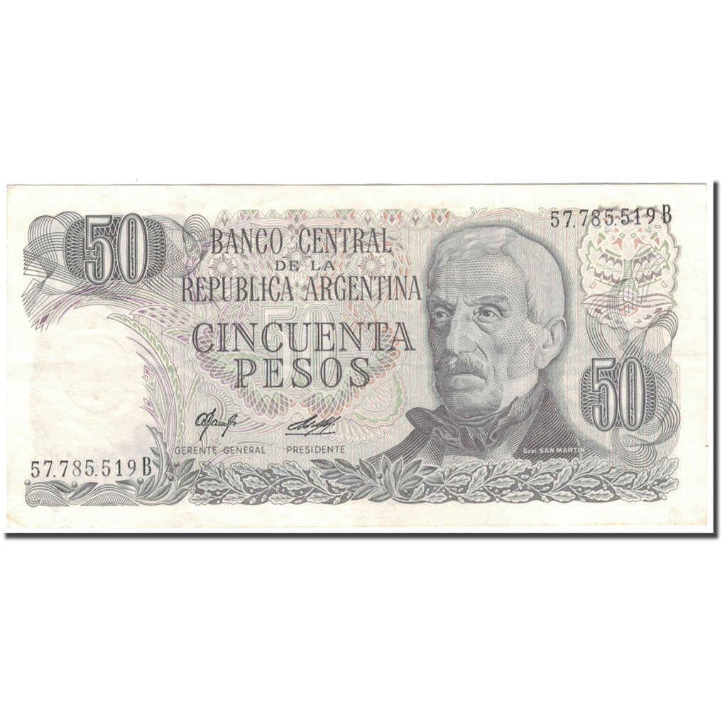 Banconote, Argentina, 50 Pesos, KM:301a, BB+