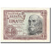 Banknote, Spain, 1 Peseta, 1953-07-22, KM:144a, UNC(65-70)