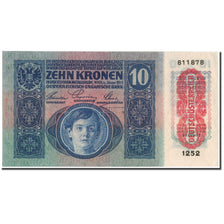 Banknote, Austria, 10 Kronen, 1915, KM:51a, AU(55-58)