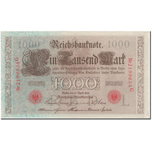 Banconote, Germania, 1000 Mark, 1910, KM:44b, BB