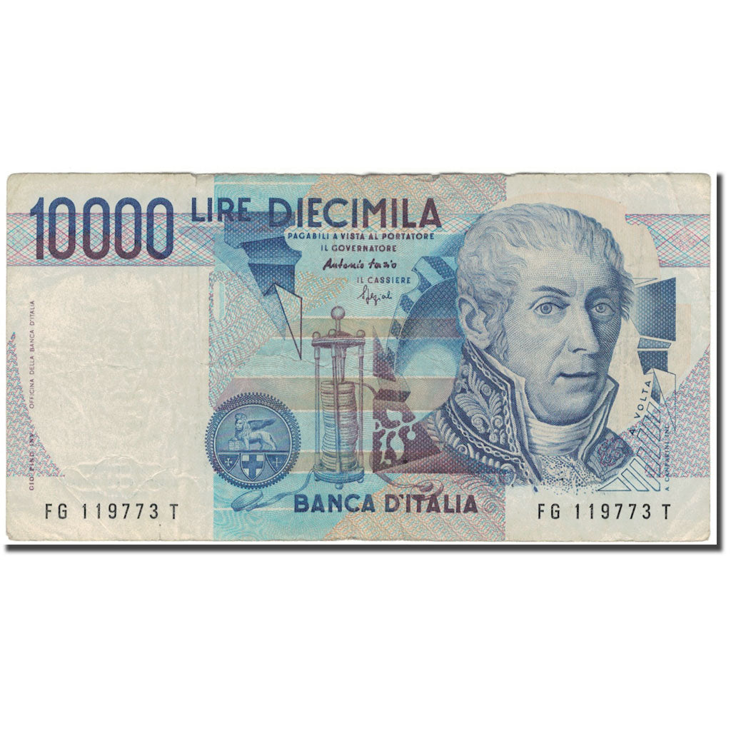 Banknote, Italy, 10,000 Lire, 1984-09-03, KM:112c, VF(30-35)