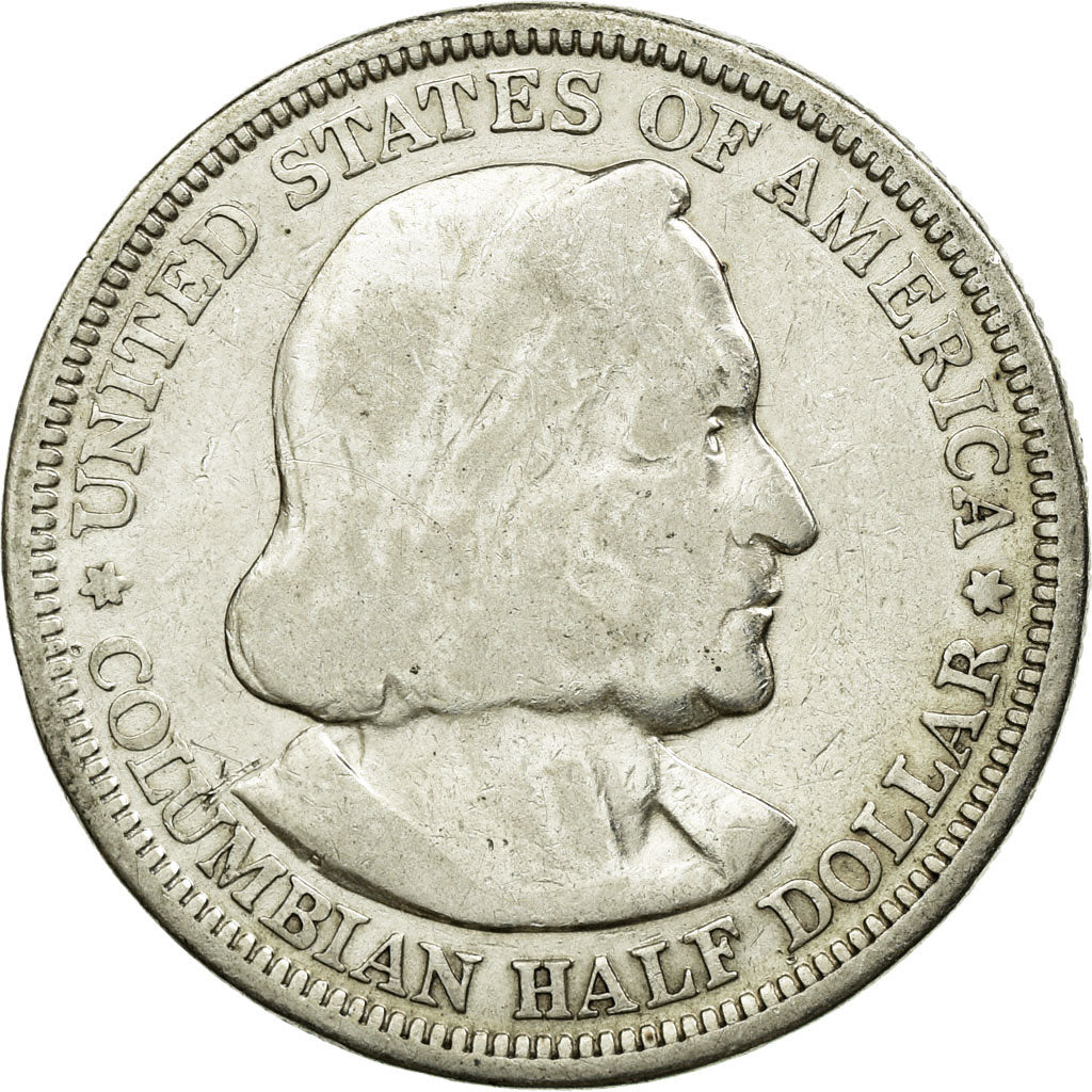 Moneta, Stati Uniti, Half Dollar, 1893, U.S. Mint, Philadelphia, MB, Argento