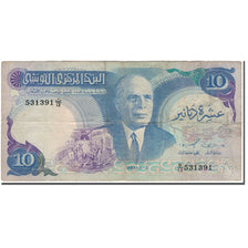 Banknote, Tunisia, 10 Dinars, 1983-11-03, KM:80, VF(20-25)
