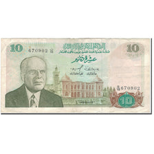 Banknote, Tunisia, 10 Dinars, 1980-10-15, KM:76, EF(40-45)