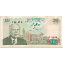 Banknote, Tunisia, 10 Dinars, 1980-10-15, KM:76, VF(30-35)