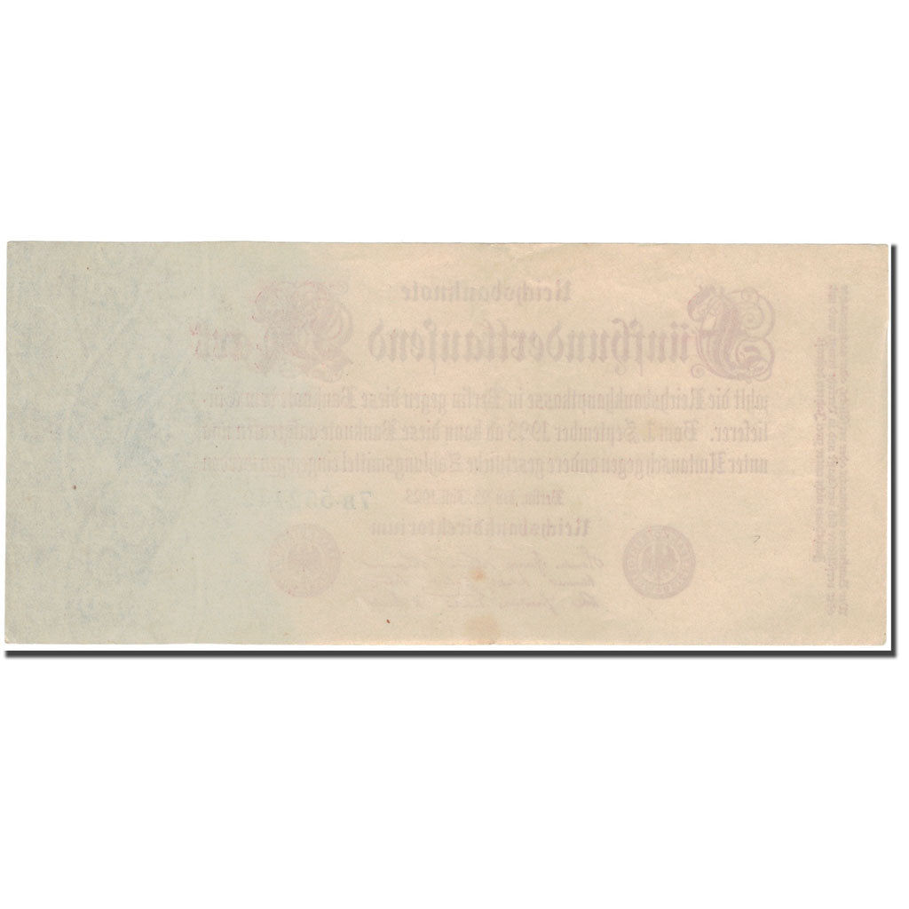 Banknote, Germany, 500,000 Mark, 1923, KM:92, AU(50-53)