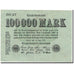 Banknote, Germany, 100,000 Mark, 1923, KM:91a, AU(50-53)