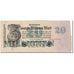 Banknot, Niemcy, 20 Millionen Mark, 1923, KM:97b, VF(30-35)