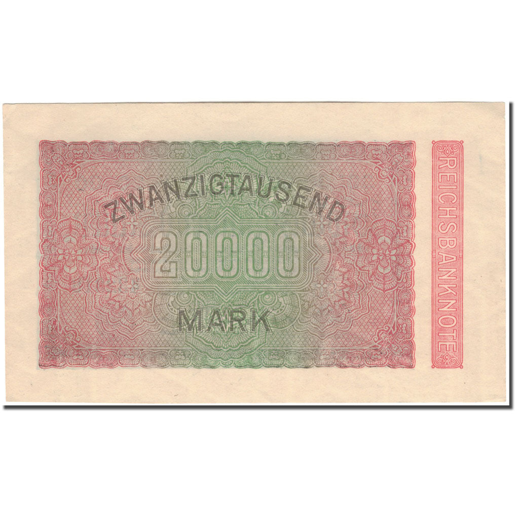 Banknote, Germany, 20,000 Mark, 1923, KM:85b, UNC(63)