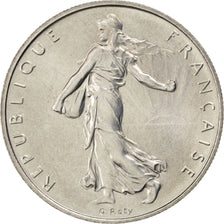 FRANCE, Semeuse, Franc, 1986, Paris, KM #925.1, MS(65-70), Nickel, 24, Gadoury..