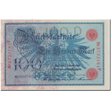 Banknote, Germany, 100 Mark, 1908, KM:33a, UNC(60-62)