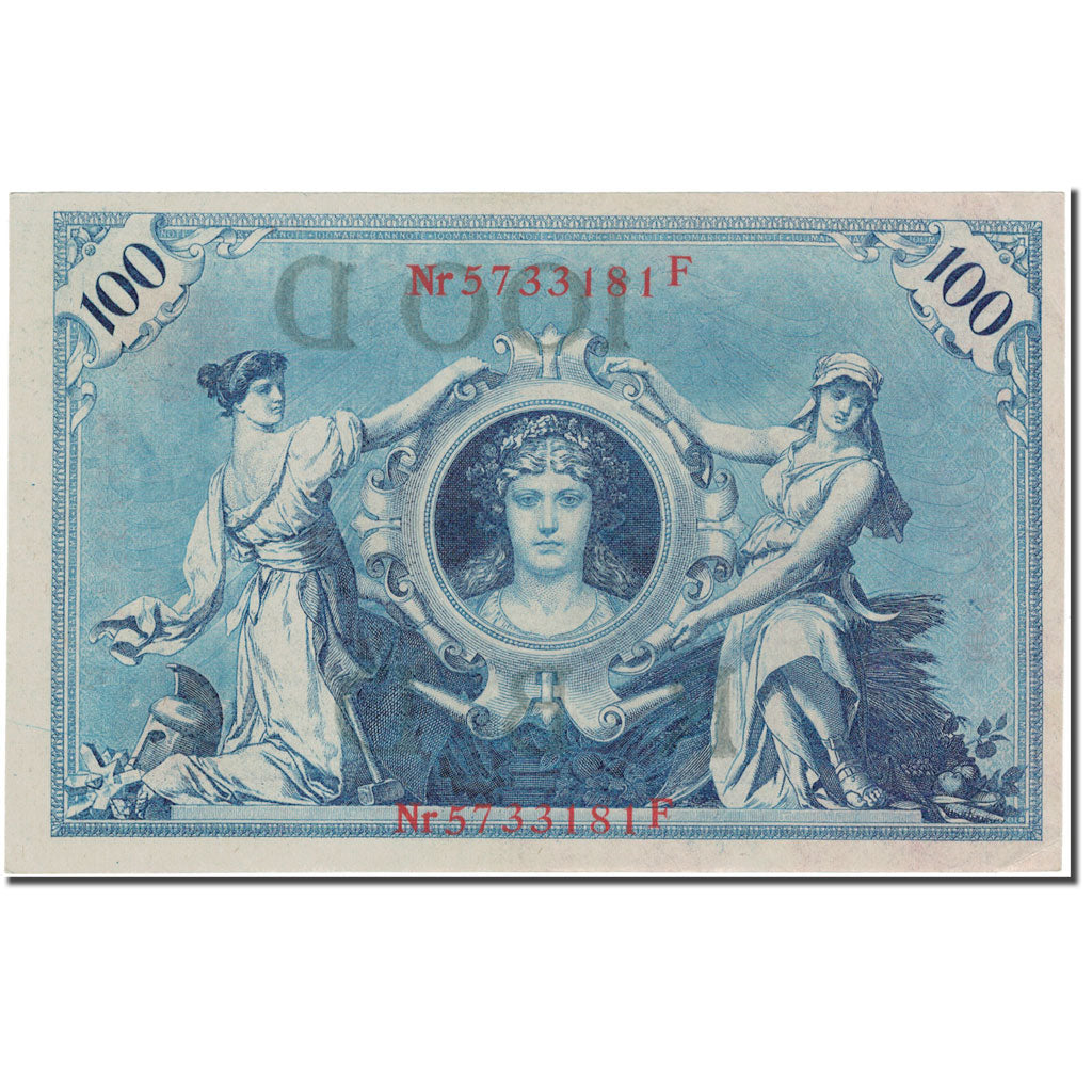 Banknote, Germany, 100 Mark, 1908, KM:33a, UNC(60-62)