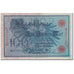 Nota, Alemanha, 100 Mark, 1908, KM:33a, AU(55-58)