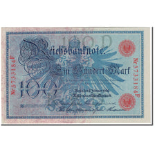 Banknot, Niemcy, 100 Mark, 1908, KM:33a, UNC(63)