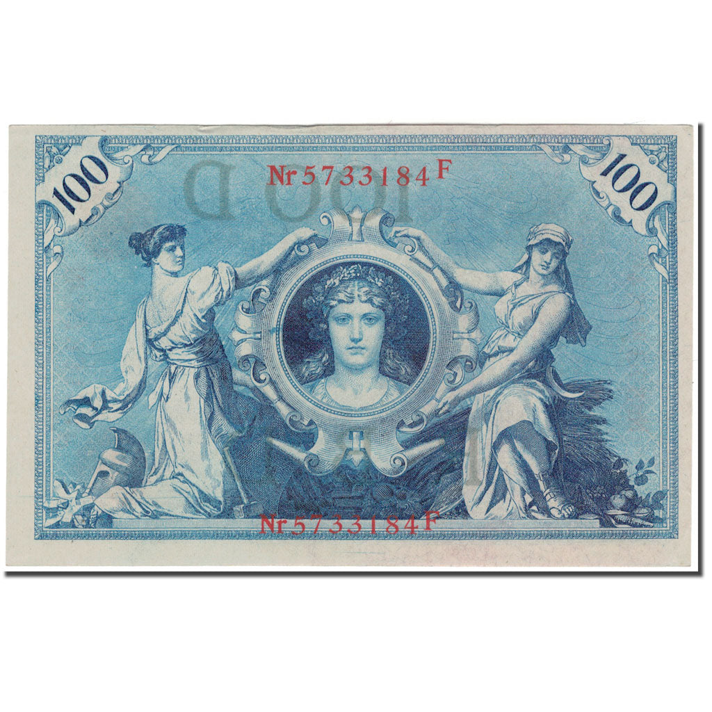Banknot, Niemcy, 100 Mark, 1908, KM:33a, UNC(63)