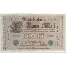 Billet, Allemagne, 1000 Mark, 1910, KM:45b, TTB+