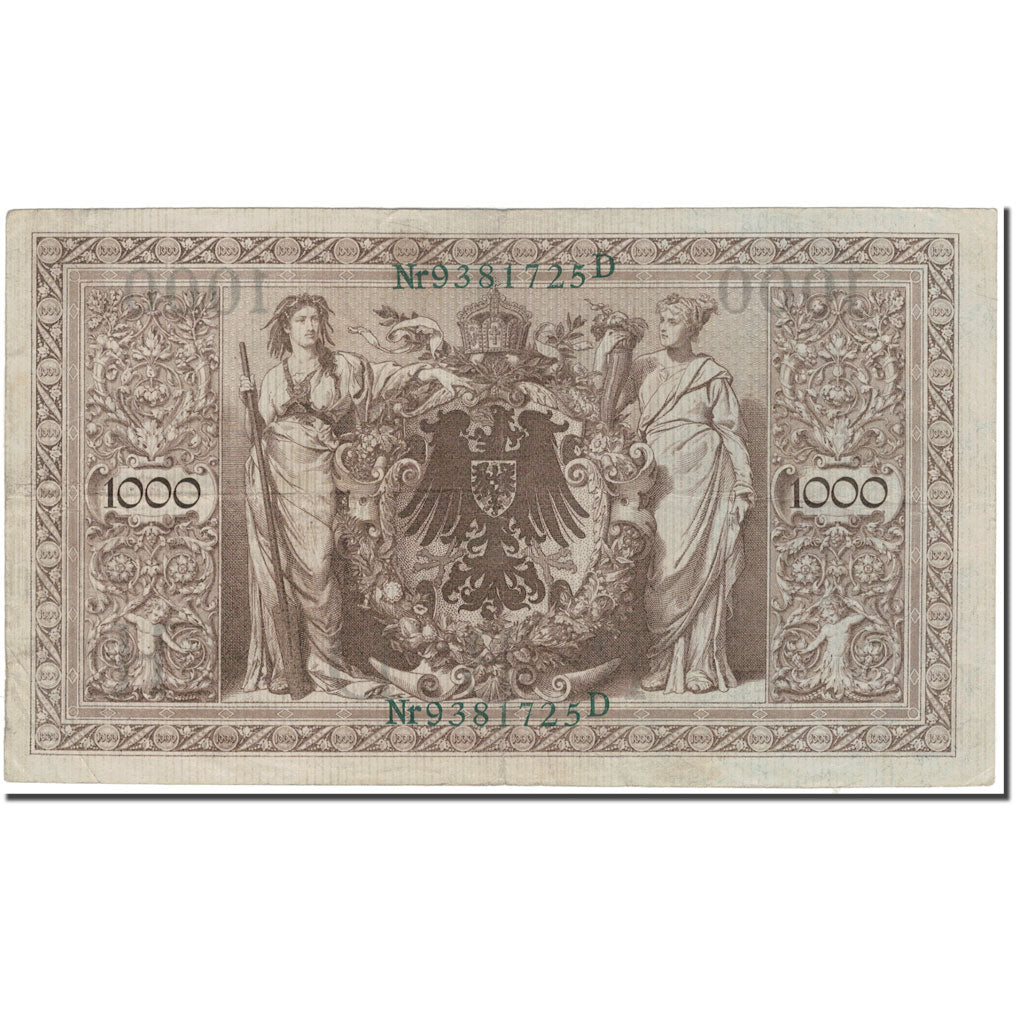 Billet, Allemagne, 1000 Mark, 1910, KM:45b, TTB+