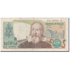 Banconote, Italia, 2000 Lire, KM:103b, MB