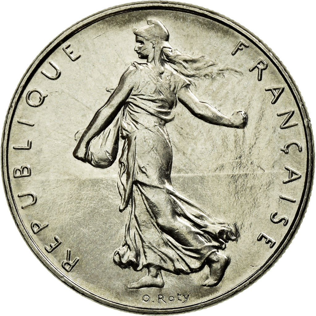 Monnaie, France, Semeuse, Franc, 1995, FDC, Nickel, KM:925.1, Gadoury:474