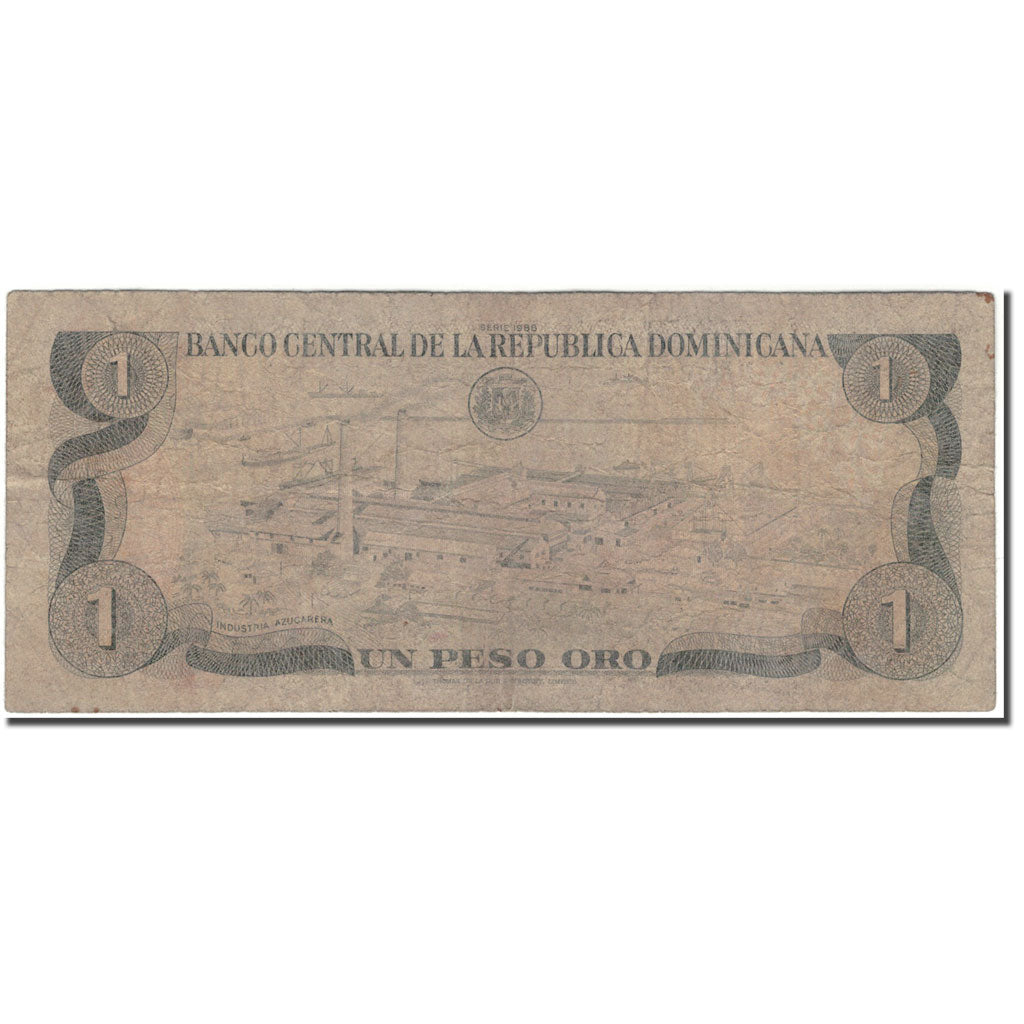 Billete, 1 Peso Oro, República Dominicana, KM:126c, RC