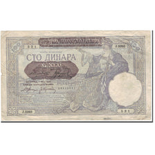 Banknote, Serbia, 100 Dinara, 1941, KM:23, VF(30-35)