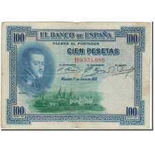 Banconote, Spagna, 100 Pesetas, 1925-07-01, KM:69a, MB+
