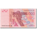 Banknote, West African States, 1000 Francs, 2003, KM:715Ka, AU(55-58)