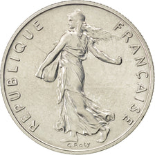 FRANCE, Semeuse, 1/2 Franc, 1978, Paris, KM #931.1, MS(65-70), Nickel, 19.5,...