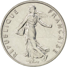 FRANCE, Semeuse, 1/2 Franc, 1983, Paris, KM #931.1, MS(65-70), Nickel, 19.5,...