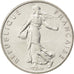 FRANCE, Semeuse, 1/2 Franc, 1984, Paris, KM #931.1, MS(65-70), Nickel, 19.5,...
